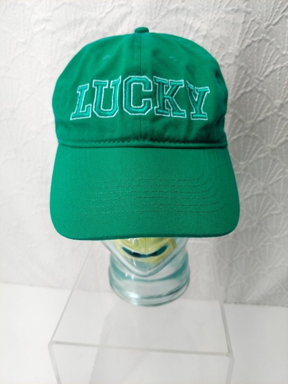 Wild Clover Lucky Green 4 Leaf Clover Snapback Hat